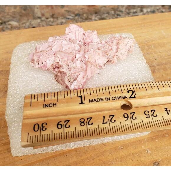 Rhodocrosite Crystal Cluster Silverton, Colorado, USA 38g Estate Specimen - Picture 8 of 10